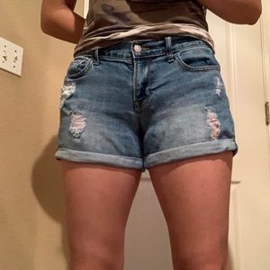 Jean shorts